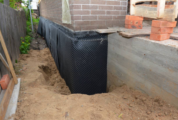 Crawl space vapor barrier installation in Huntsville, OH